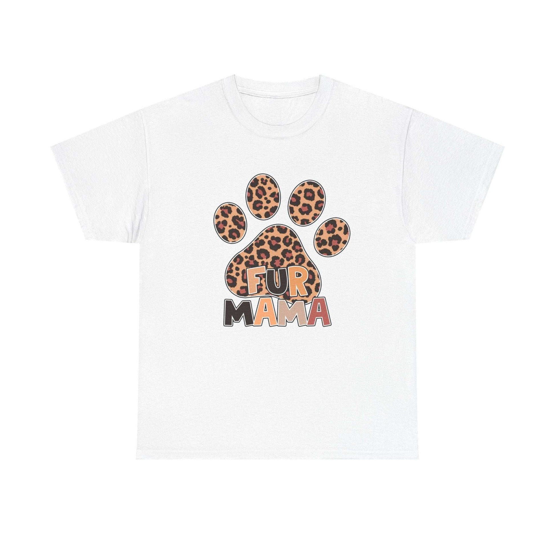 Fur Mama Pet Lover Tee - Heavy Cotton T-Shirt - Purrfect Pet Haven