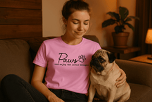 Enjoy Paws T-Shirt - Pet Lover Apparel for Dog & Cat Parents - Purrfect Pet Haven