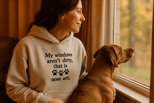 Window Nose Art Hoodie Sweatshirt - Pet Parent Comfort - Purrfect Pet Haven