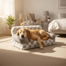 Orthopedic Pet Couch Bed - Machine Washable Non-Slip - Purrfect Pet Haven
