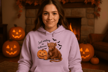 Waiting for Halloween Highland Cow Hoodie Sweatshirt - Purrfect Pet Haven