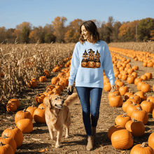 Golden Retriever Halloween Sweatshirt - Witch Dogs - Purrfect Pet Haven
