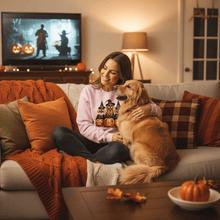 Golden Retriever Halloween Sweatshirt - Witch Dogs - Purrfect Pet Haven