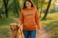 Love and a Dog Hoodie Sweatshirt - Dog Lover Style - Purrfect Pet Haven