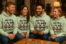 Moo-Tastic Hoodie Sweatshirt - Cow Print Style - Purrfect Pet Haven