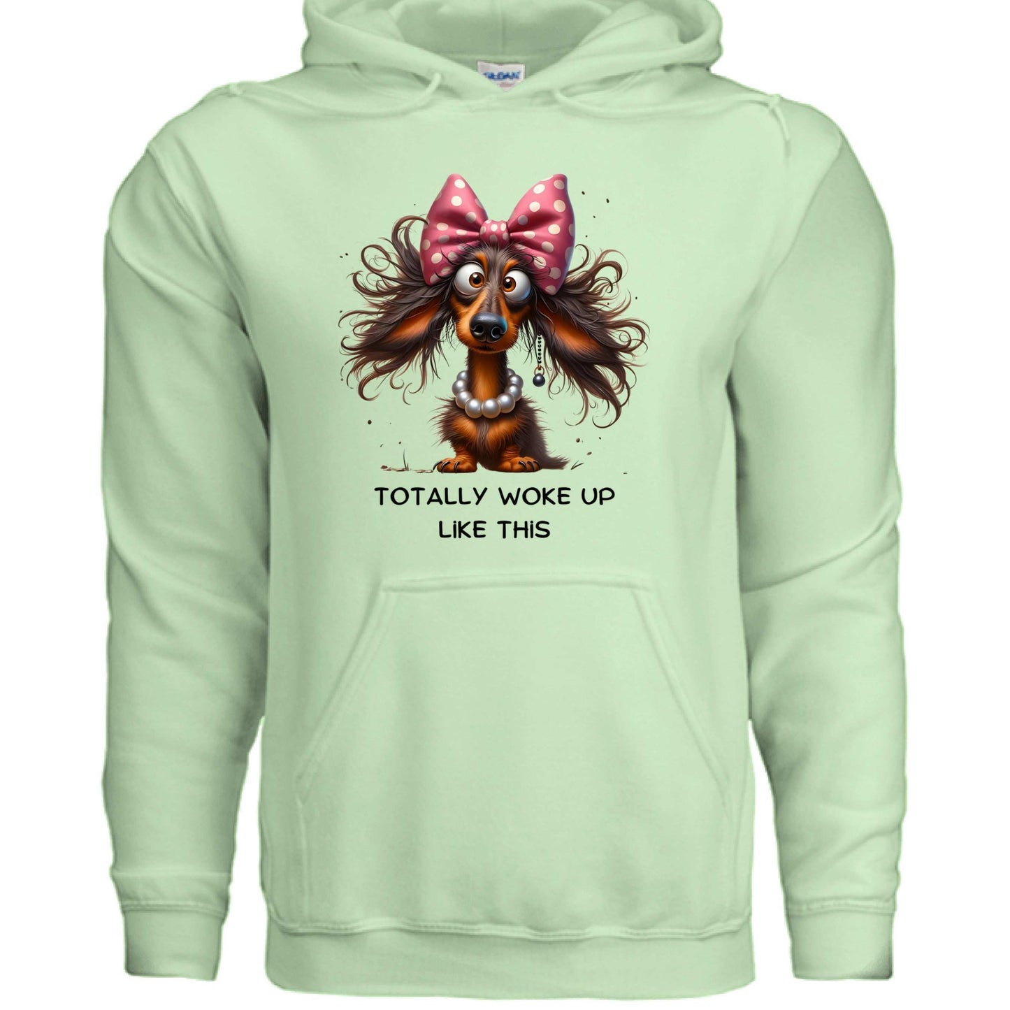 Funny Dog Hoodie - Woke Up Like This Sweatshirt - Purrfect Pet Haven