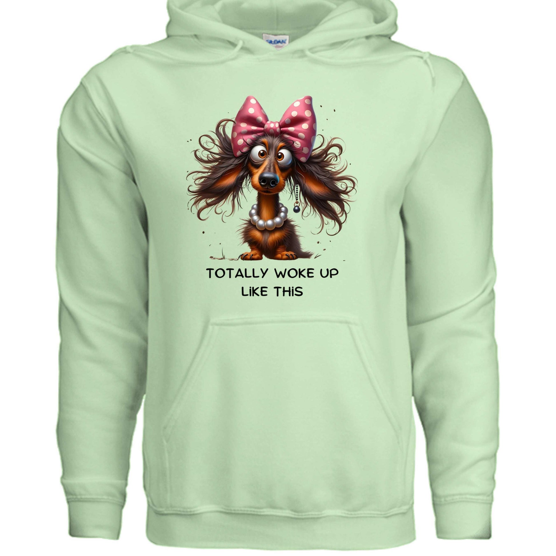 Funny Dog Hoodie - Woke Up Like This Sweatshirt - Purrfect Pet Haven