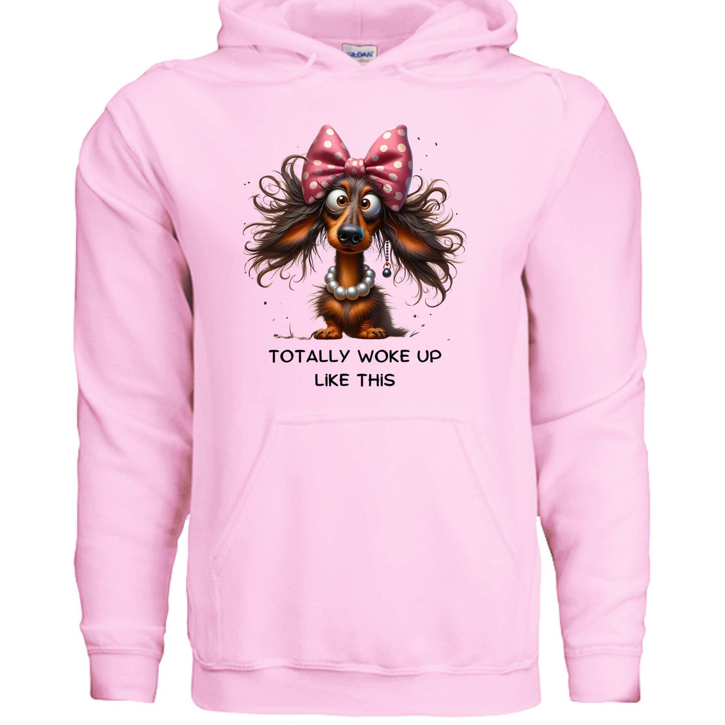 Funny Dog Hoodie - Woke Up Like This Sweatshirt - Purrfect Pet Haven