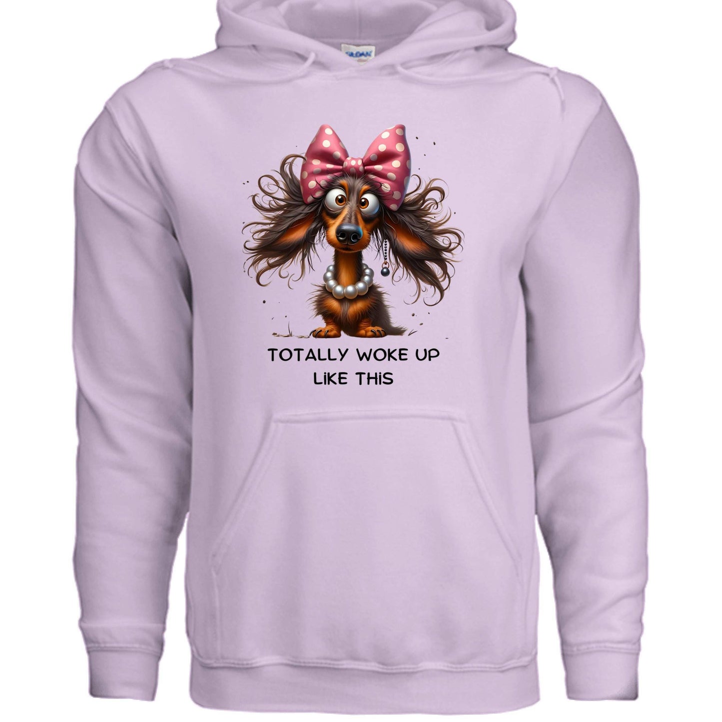 Funny Dog Hoodie - Woke Up Like This Sweatshirt - Purrfect Pet Haven