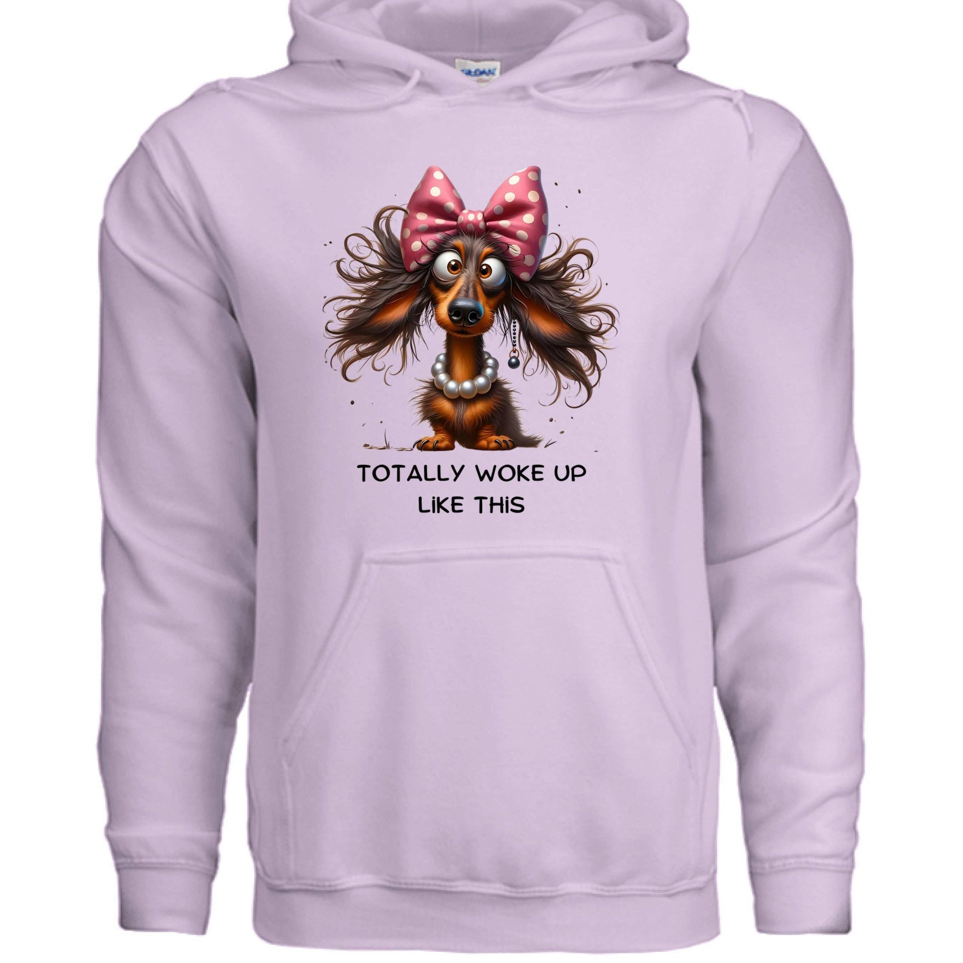 Funny Dog Hoodie - Woke Up Like This Sweatshirt - Purrfect Pet Haven