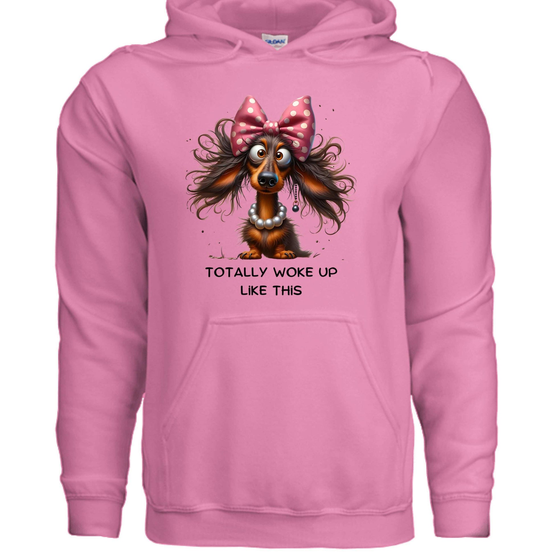 Funny Dog Hoodie - Woke Up Like This Sweatshirt - Purrfect Pet Haven
