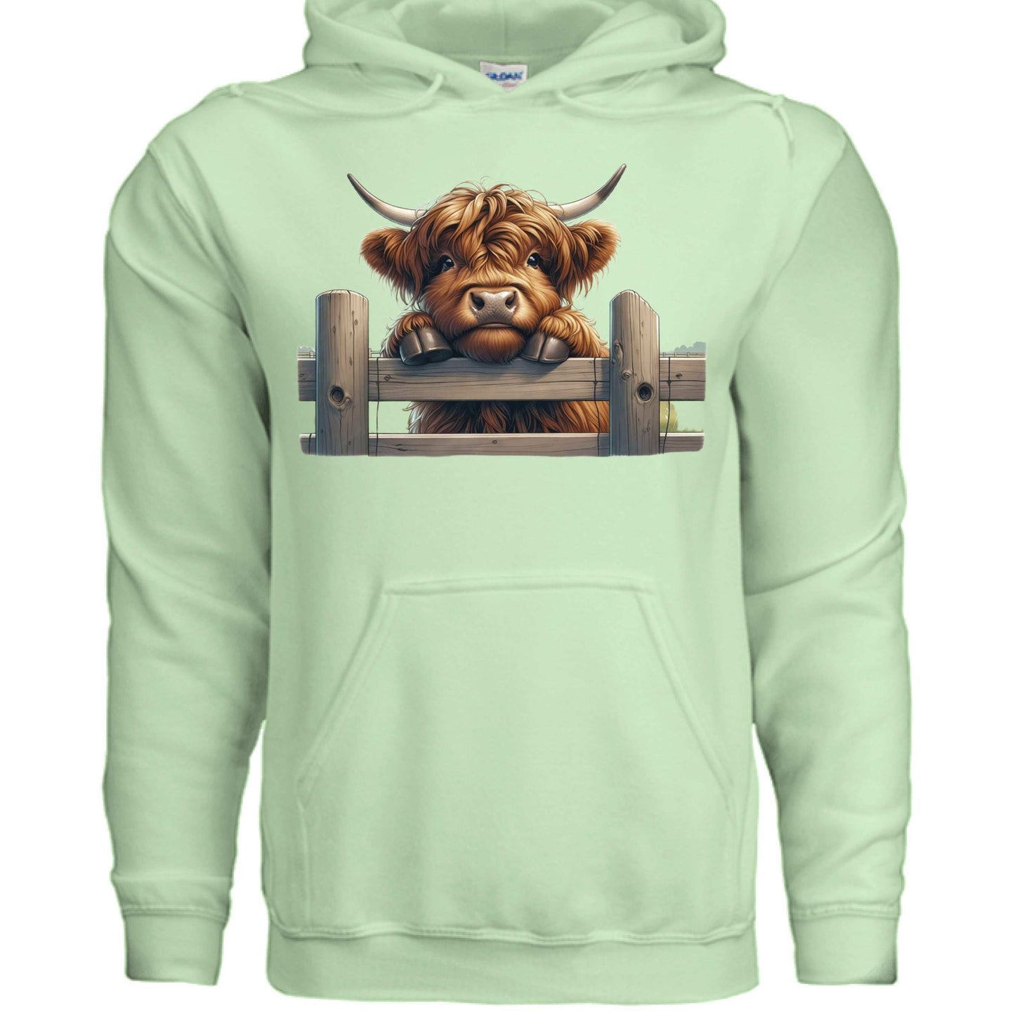 Highland Cow Hoodie with Fluffy Design for Farm Lovers - Purrfect Pet Haven
