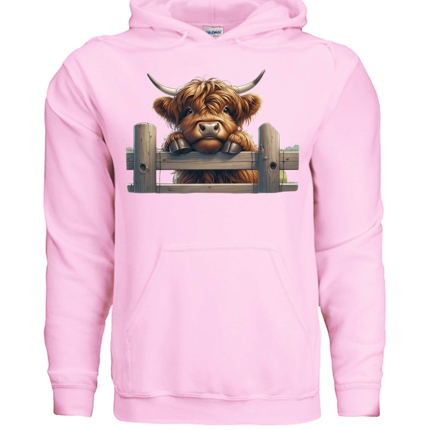 Highland Cow Hoodie with Fluffy Design for Farm Lovers - Purrfect Pet Haven