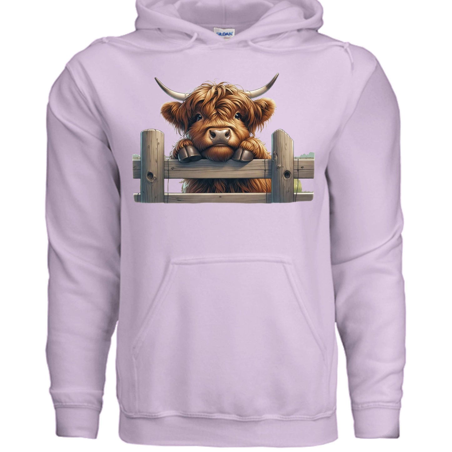 Highland Cow Hoodie with Fluffy Design for Farm Lovers - Purrfect Pet Haven