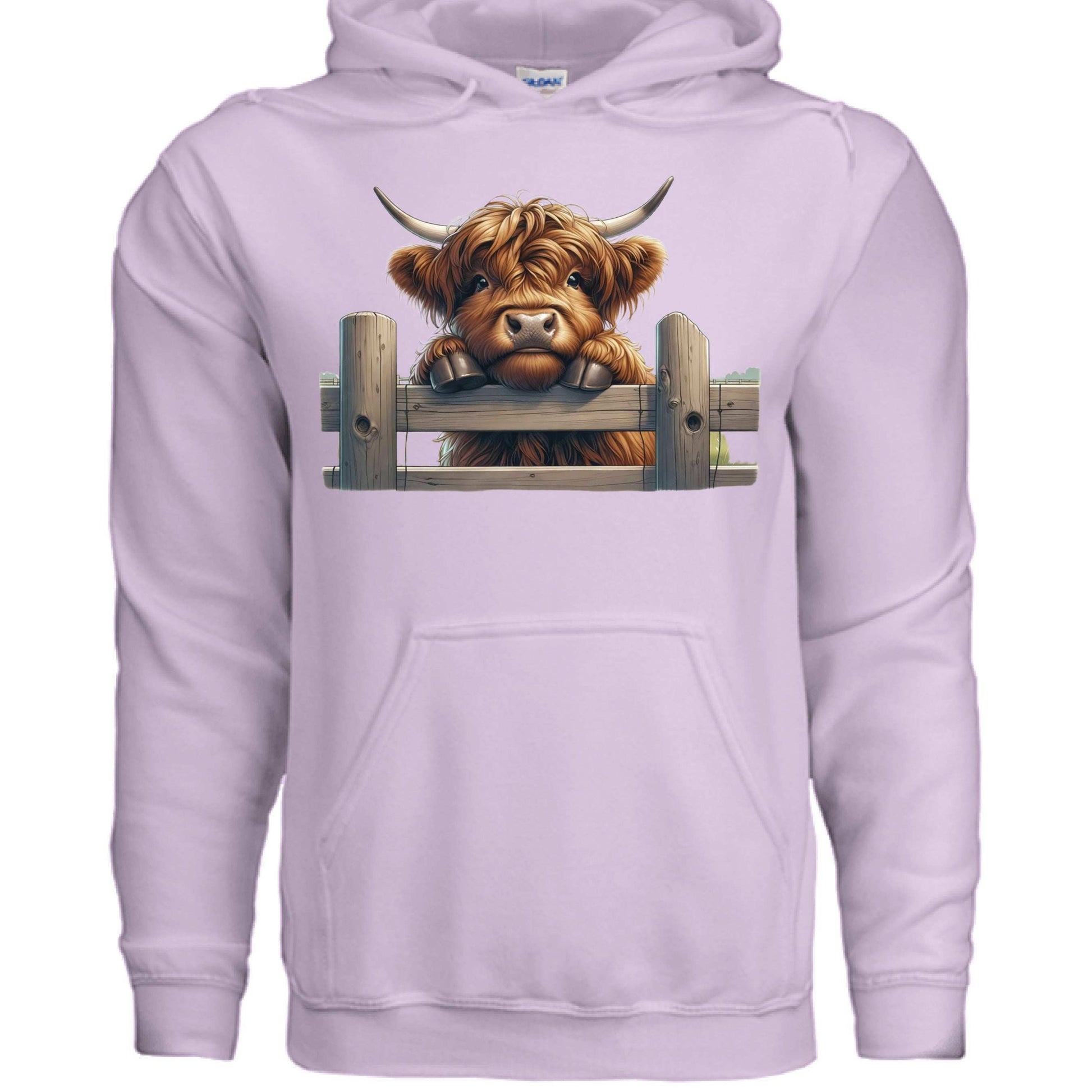 Highland Cow Hoodie with Fluffy Design for Farm Lovers - Purrfect Pet Haven