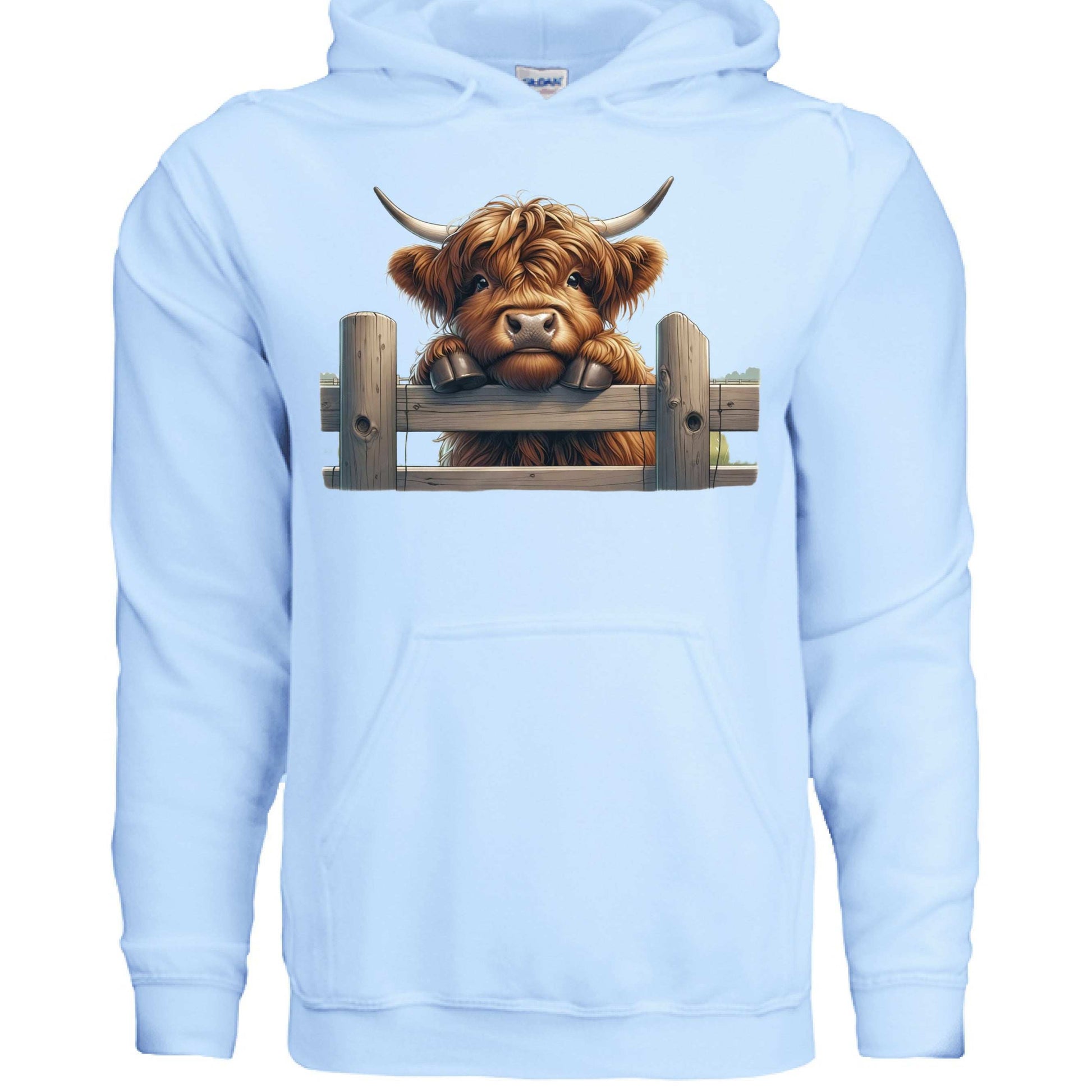 Highland Cow Hoodie with Fluffy Design for Farm Lovers - Purrfect Pet Haven