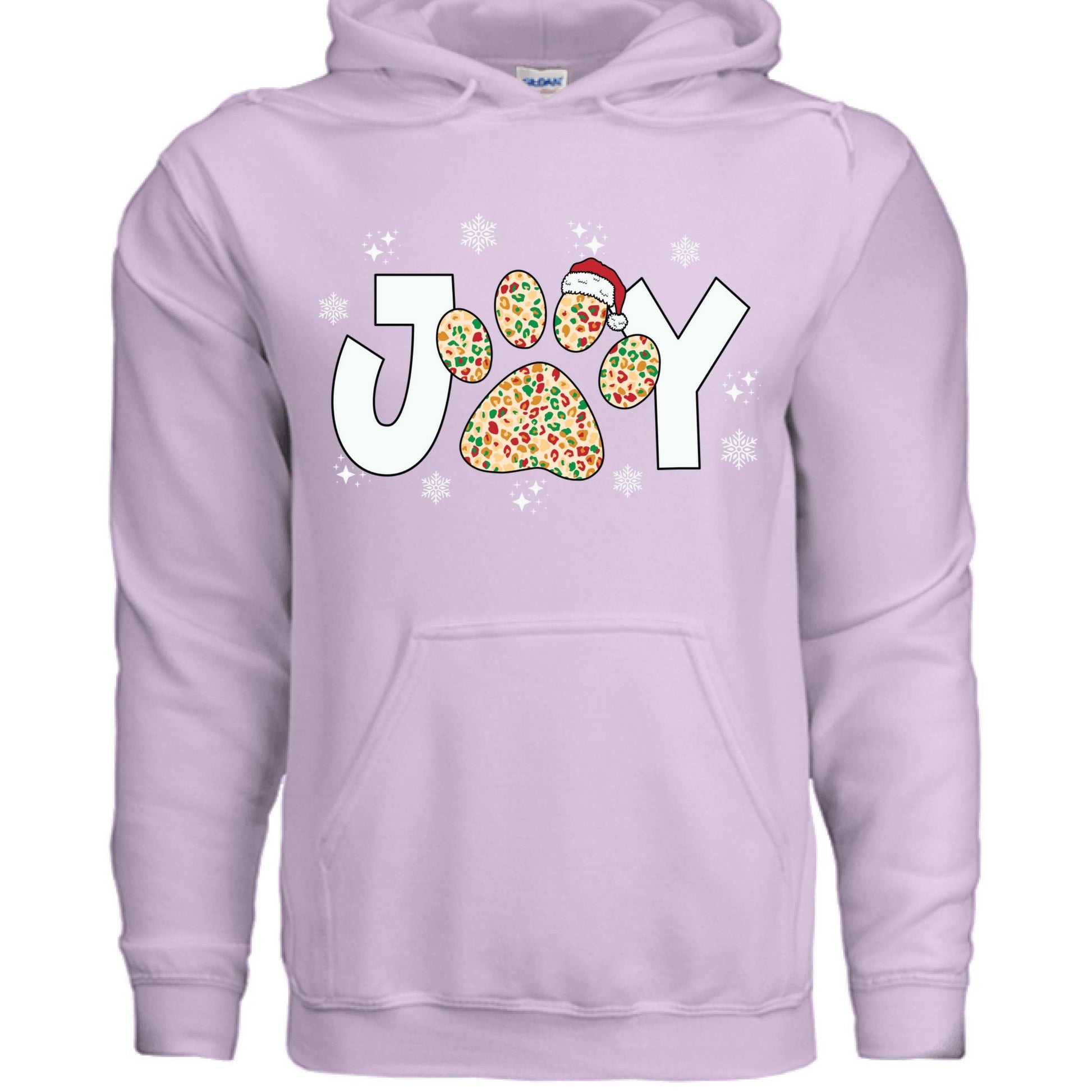 Joy Paw Hoodie - Festive Christmas Pet Lover Sweatshirt - Purrfect Pet Haven