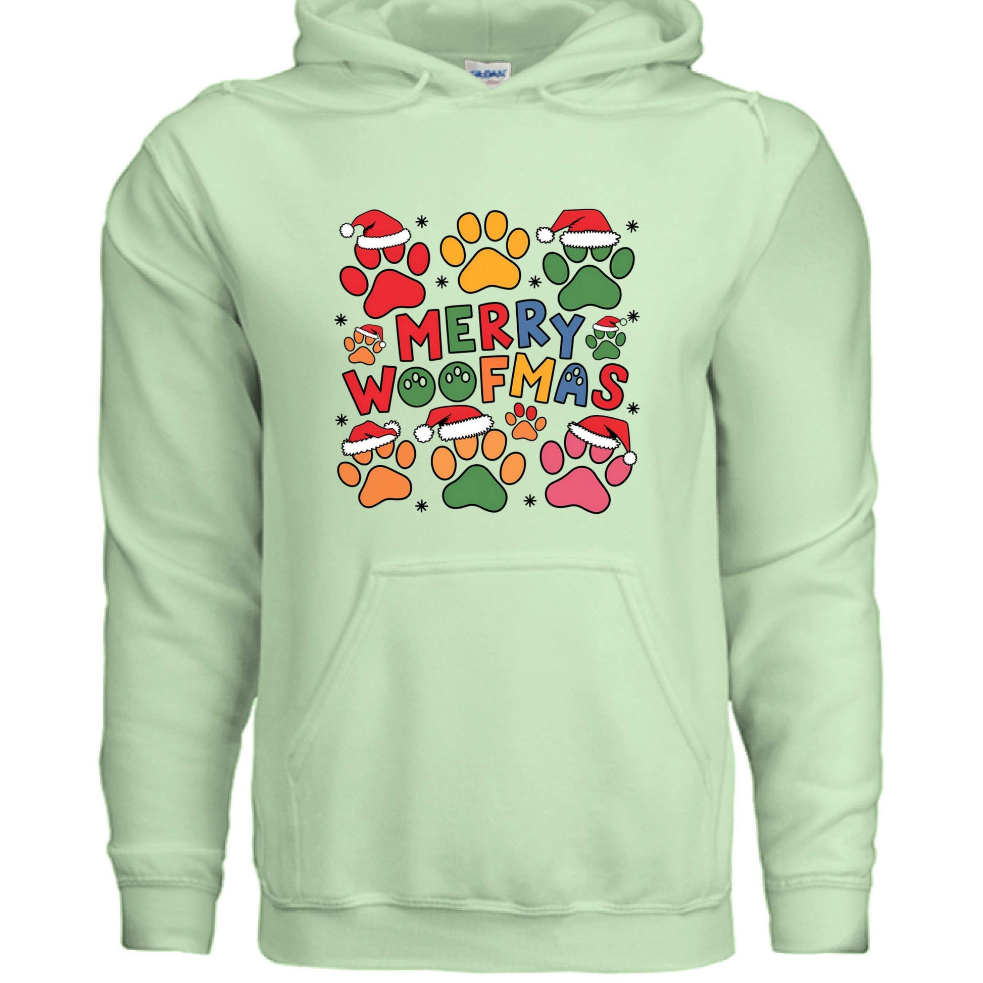 Woofmas Hoodie - Funny Christmas Dog Lover Sweatshirt - Purrfect Pet Haven