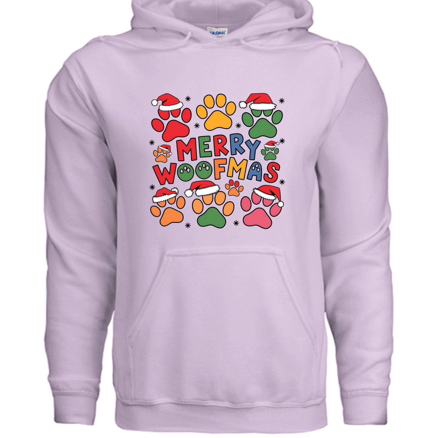 Woofmas Hoodie - Funny Christmas Dog Lover Sweatshirt - Purrfect Pet Haven