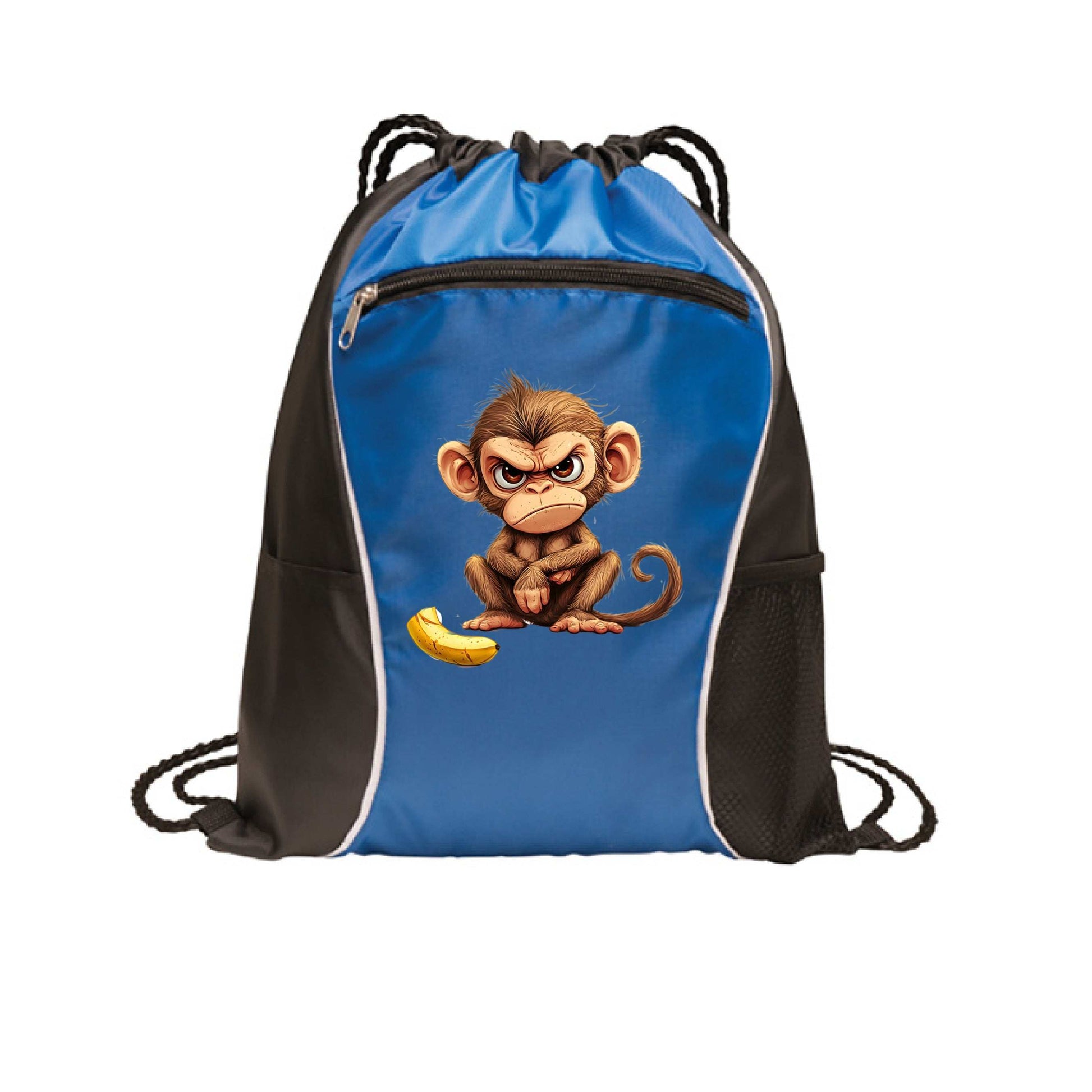 Monkey Drawstring Bag - Fun Cinch Pack for Pet Lovers - Purrfect Pet Haven