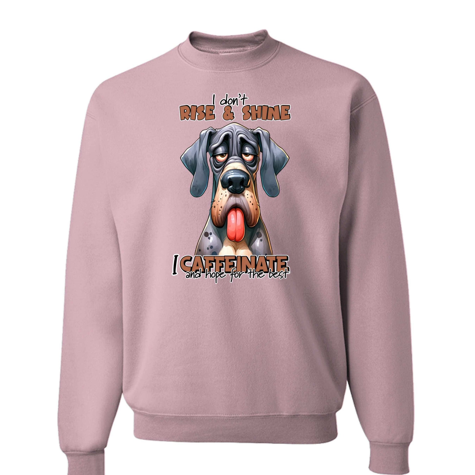 Rise n Shine Crewneck - Cozy Morning Sweatshirt - Purrfect Pet Haven