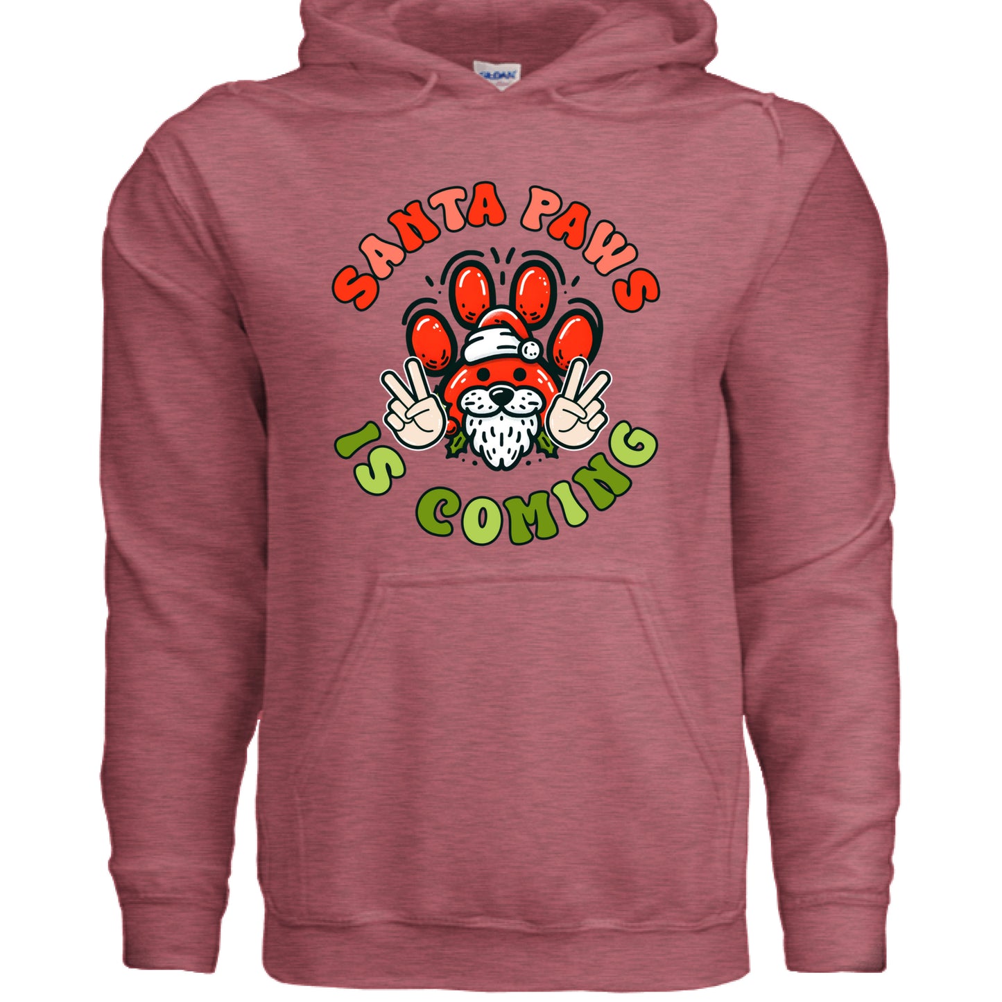 Heather Sport Scarlet Red - FRONT