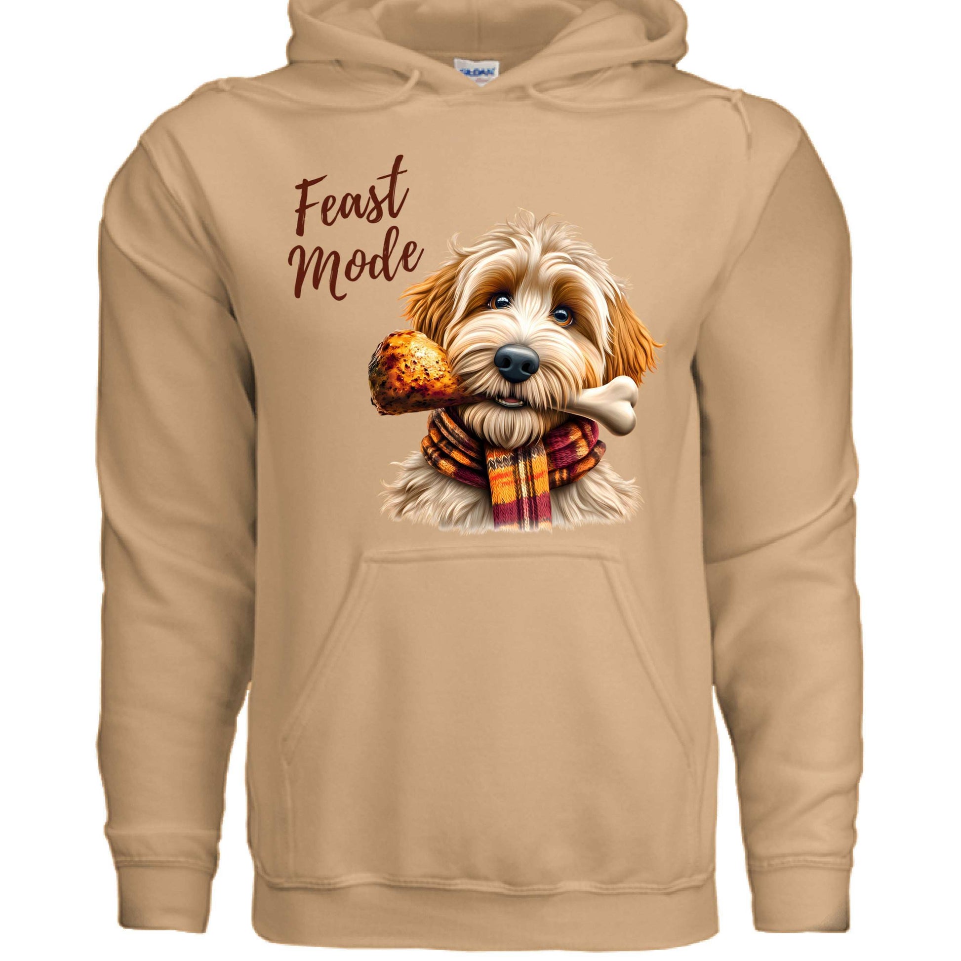 Goldendoodle Turkey Hoodie - Thanksgiving Dog Lover Sweatshirt - Purrfect Pet Haven