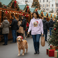 Golden Retriever Holiday Hoodie for Dog Lovers - Cozy Festive - Purrfect Pet Haven