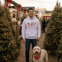 Merry Paws Hoodie - Cute Christmas Pet Lover Sweatshirt - Purrfect Pet Haven