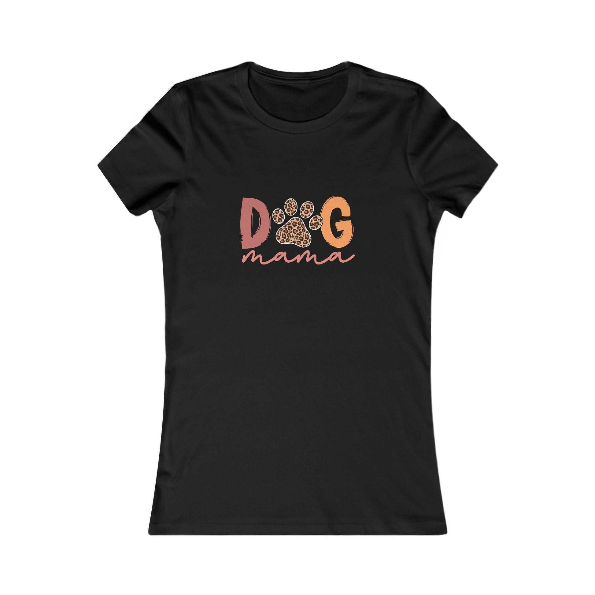 Dog Mama Tee - Women's Favorite Cute Dog Mom Shirt - Purrfect Pet Haven