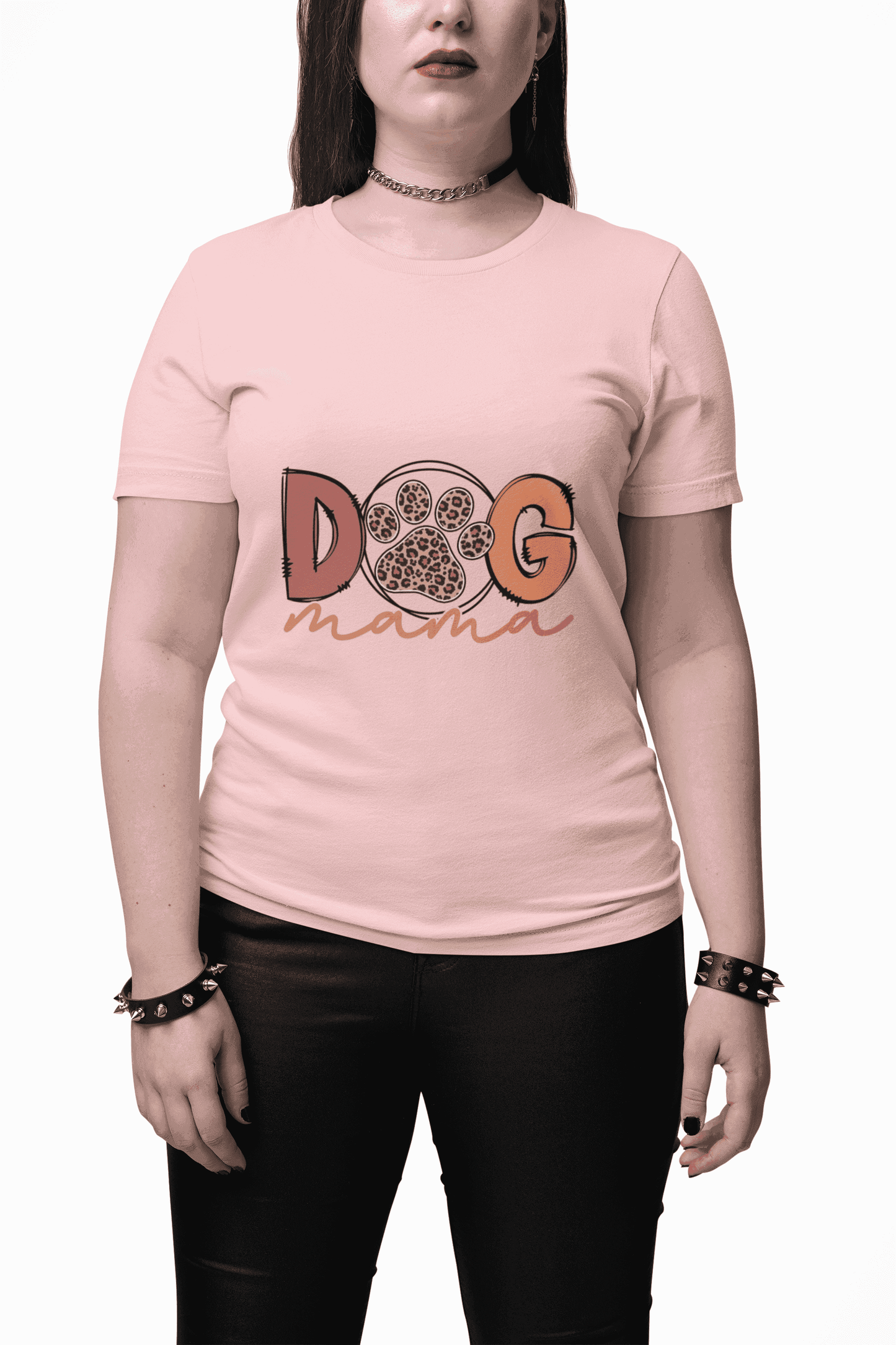 Dog Mama Tee - Women's Favorite Cute Dog Mom Shirt - Purrfect Pet Haven