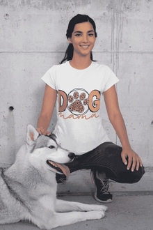 Dog Mama Tee - Women's Favorite Cute Dog Mom Shirt - Purrfect Pet Haven
