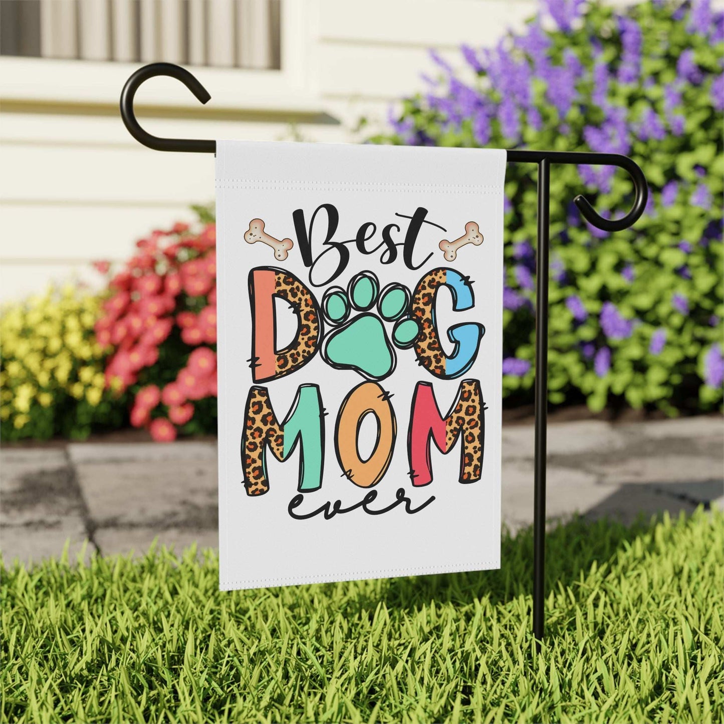 Dog Mom Garden Flag - Home and Garden Decoration - Purrfect Pet Haven