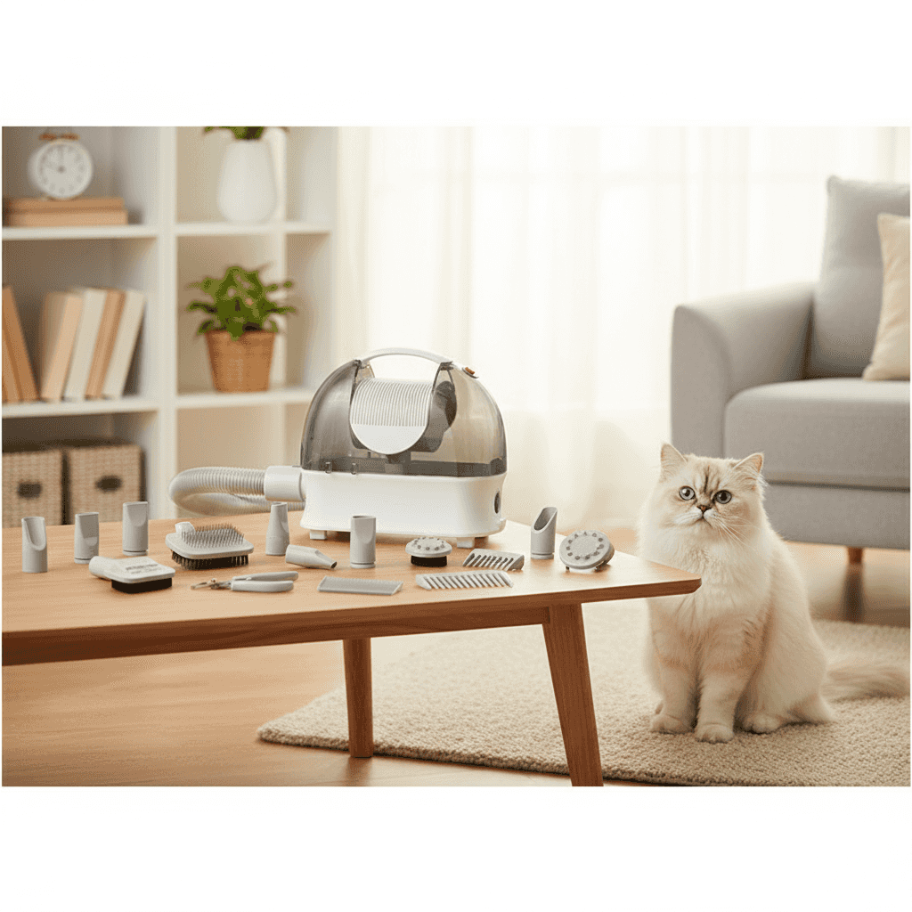 Pet Grooming Vacuum for Shedding Season - 6 Professional Tools - Purrfect Pet Haven