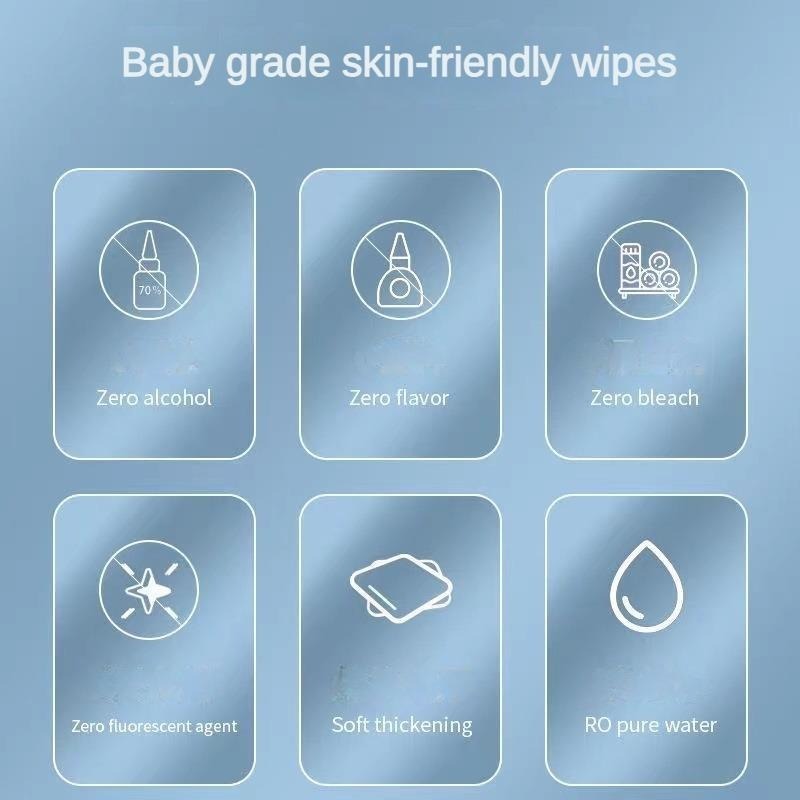 Wefulfil baby grade skin friendly packaging for plant-based pet wipes for dogs and cats zero alcohol zero bleach RO water