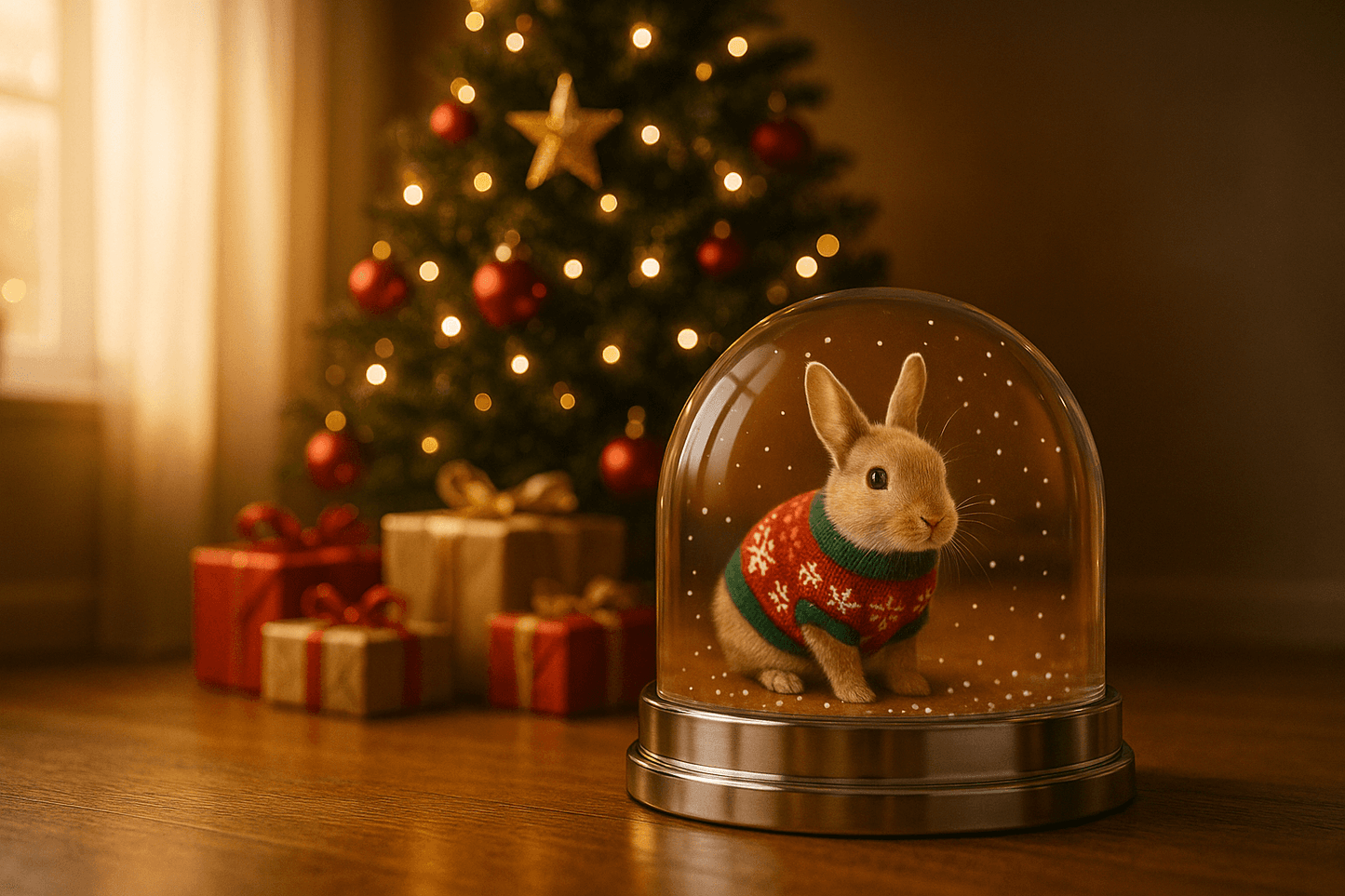 Pet Keepsake Snow Globe Ornament - Unique Gift for Animal Lovers - Purrfect Pet Haven