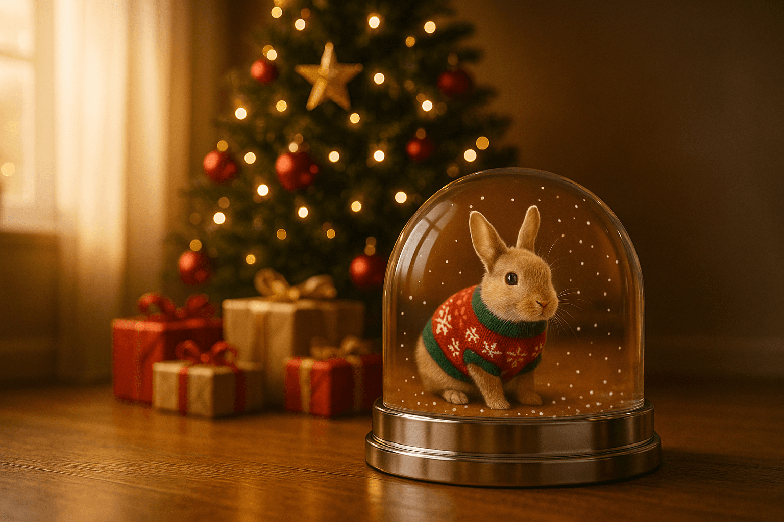 Pet Keepsake Snow Globe Ornament - Unique Gift for Animal Lovers - Purrfect Pet Haven