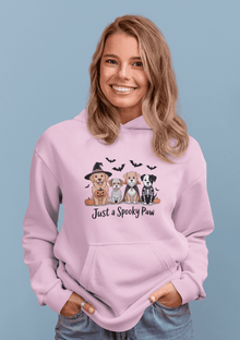Halloween Just A Spooky Paw Hoodie Sweatshirt - Purrfect Pet Haven