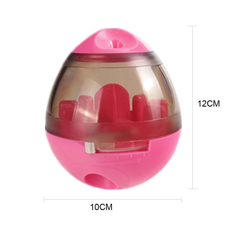 Wefulfil pink Puppy Feeder Dispenser Bowl with dimensions 12cm height and 10cm width for pet feeding