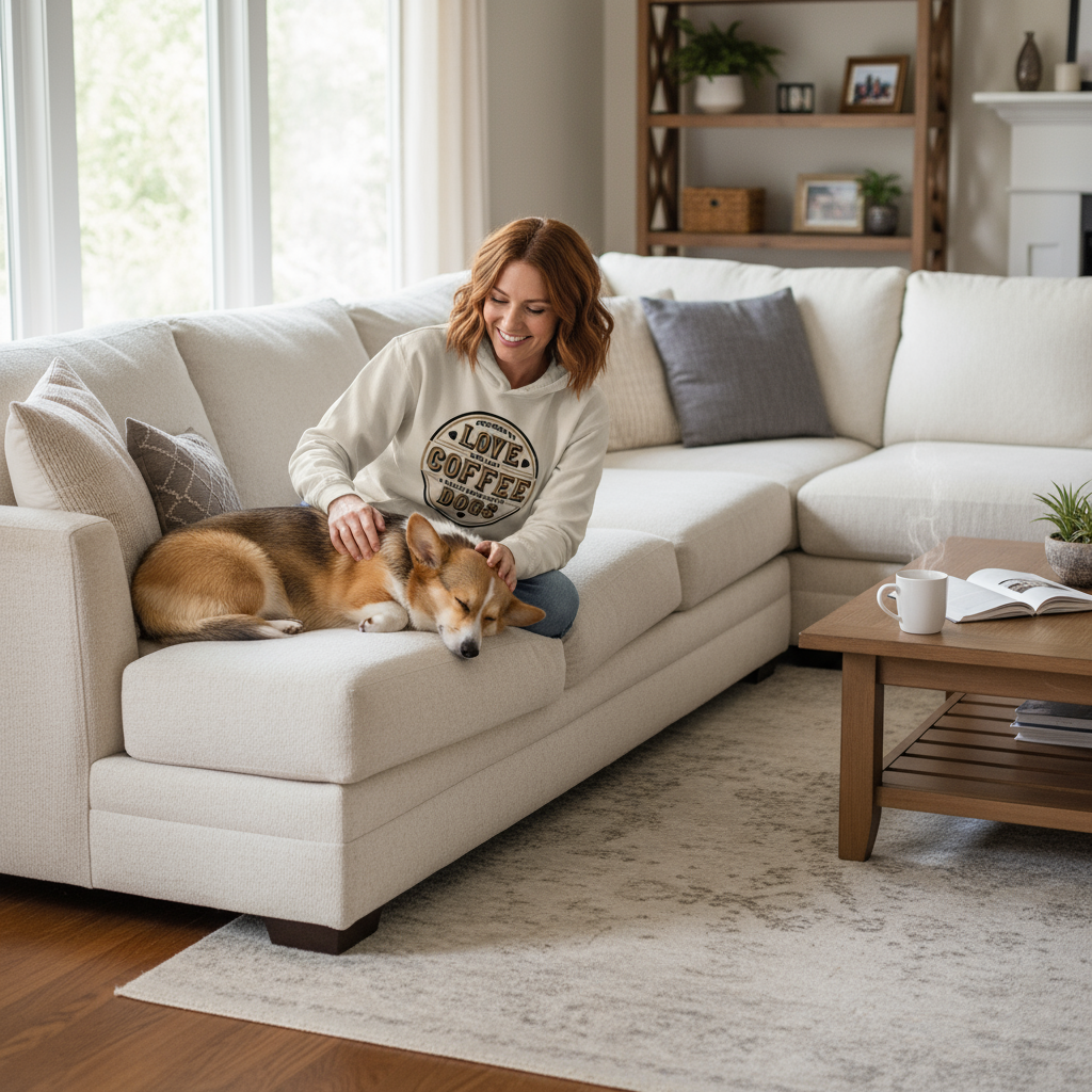 Sand Power Love Hoodie Lifestyle