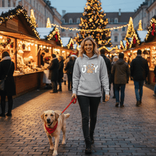 Joy Paw Hoodie - Festive Christmas Pet Lover Sweatshirt - Purrfect Pet Haven