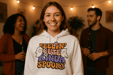 Feel Cute Kinda Spooky Hoodie Sweatshirt - Adorable Halloween - Purrfect Pet Haven