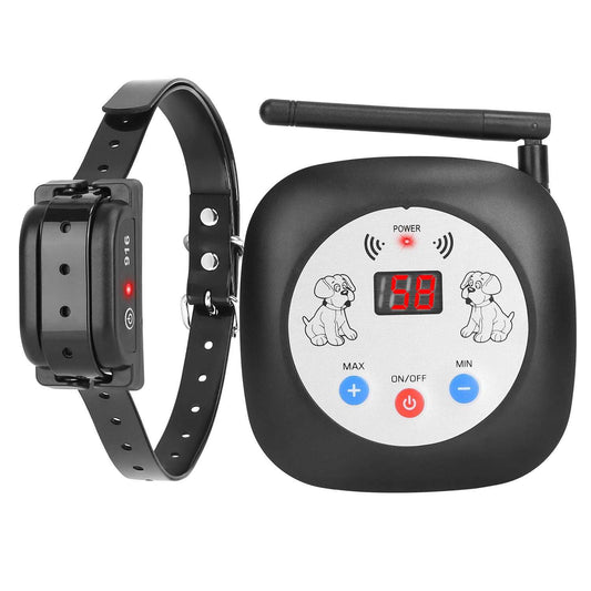 Prevent Dog Barking Bark Stopper Remote Control Training Shock Collar