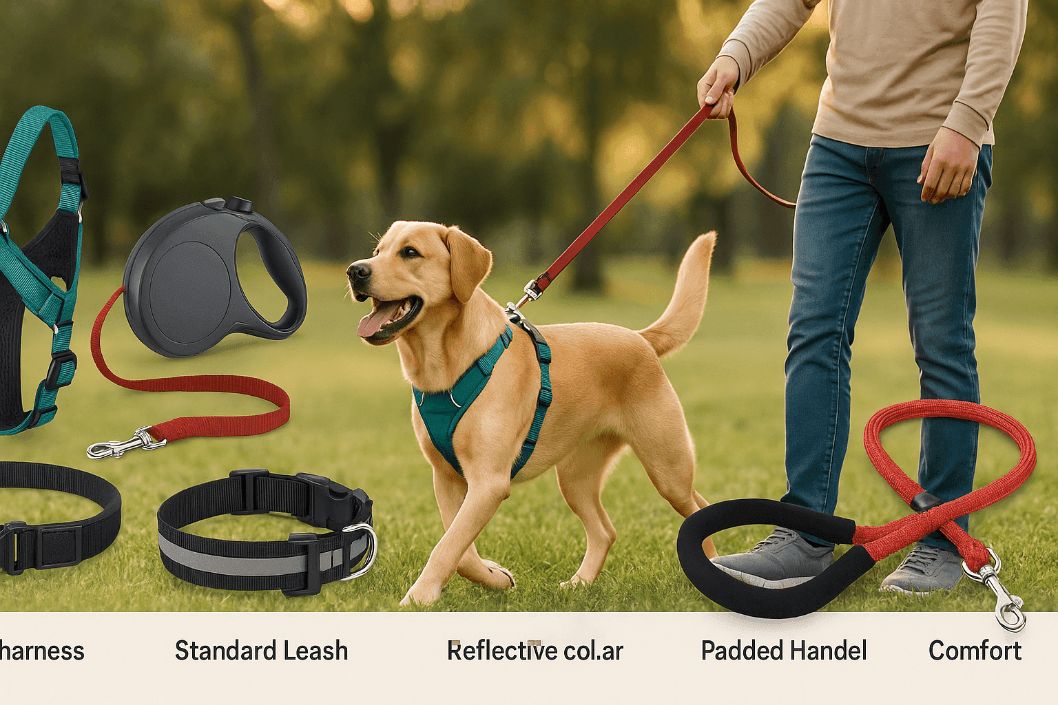 Dog Leashes & Collars - No-Pull Harnesses & Gear - Purrfect Pet Haven