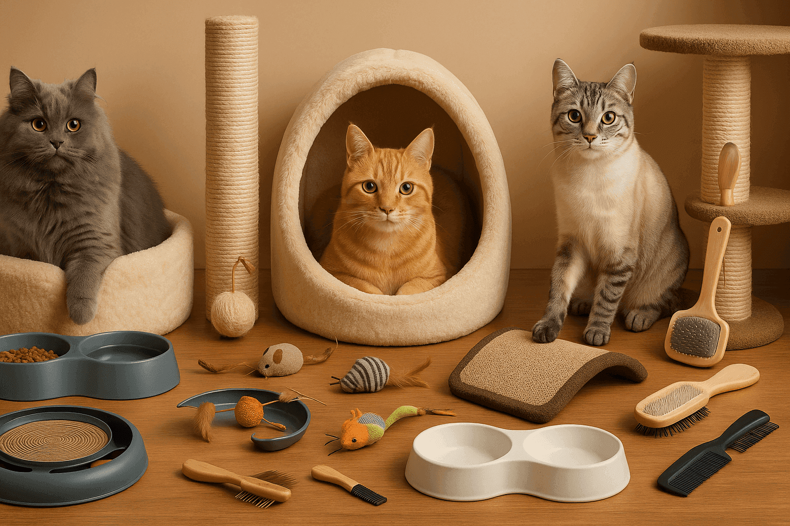Cat Essentials Collection - Purrfect Pet Haven