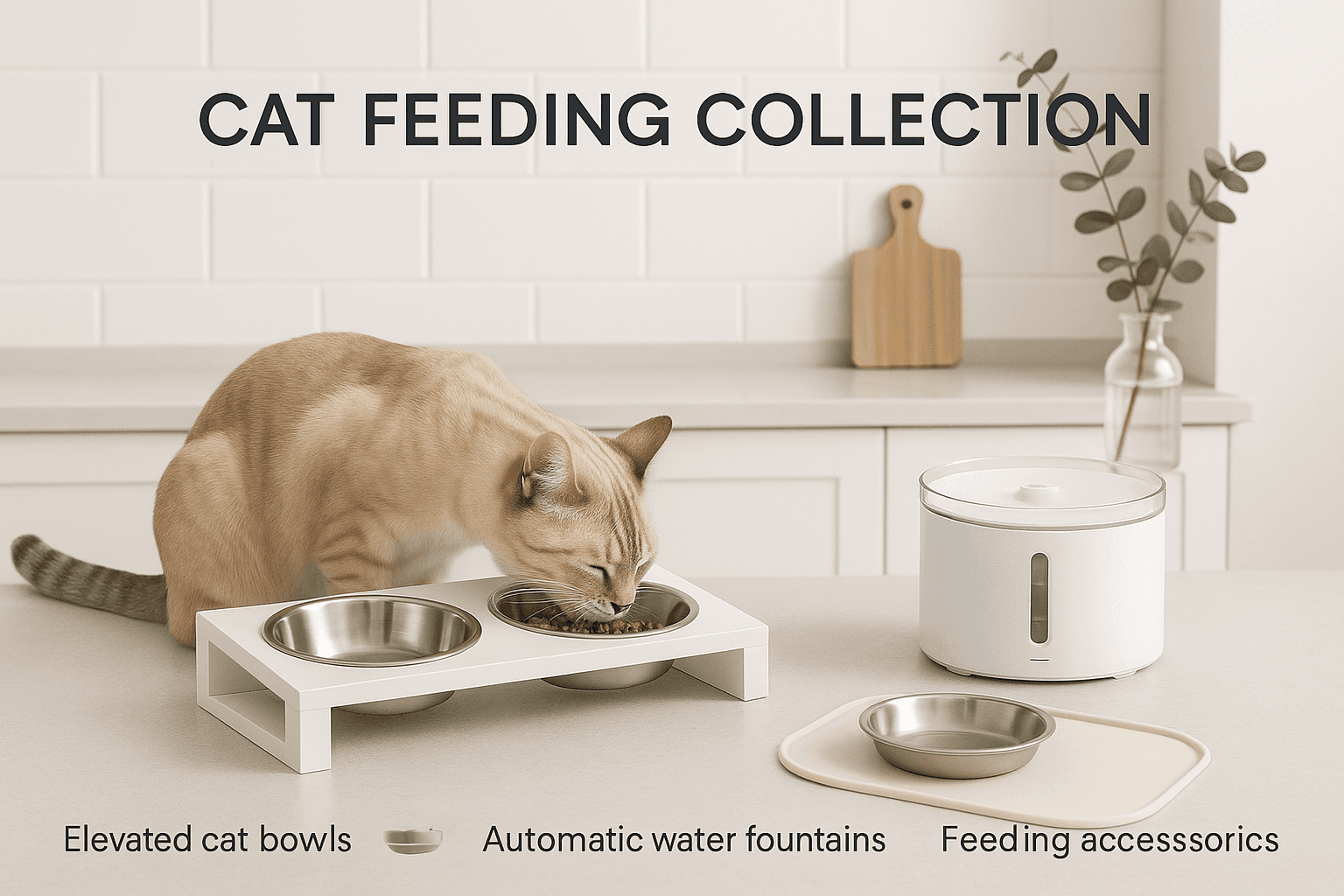 Cat Feeding & Bowls