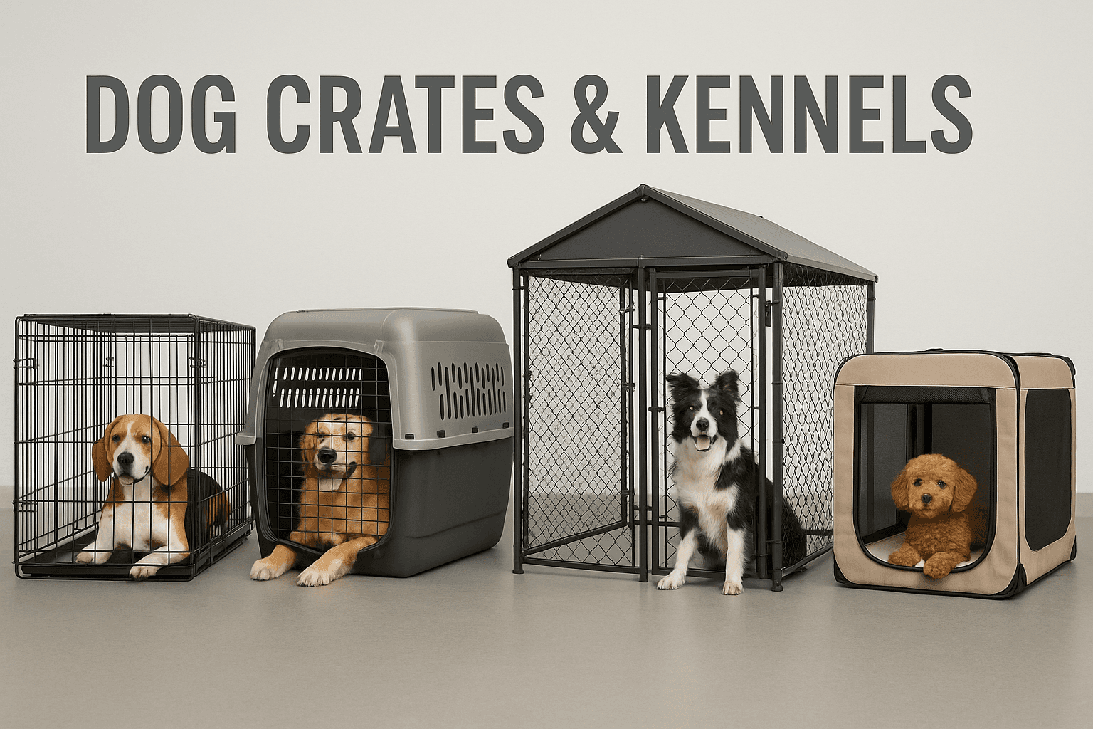 Dog Crates & Kennels