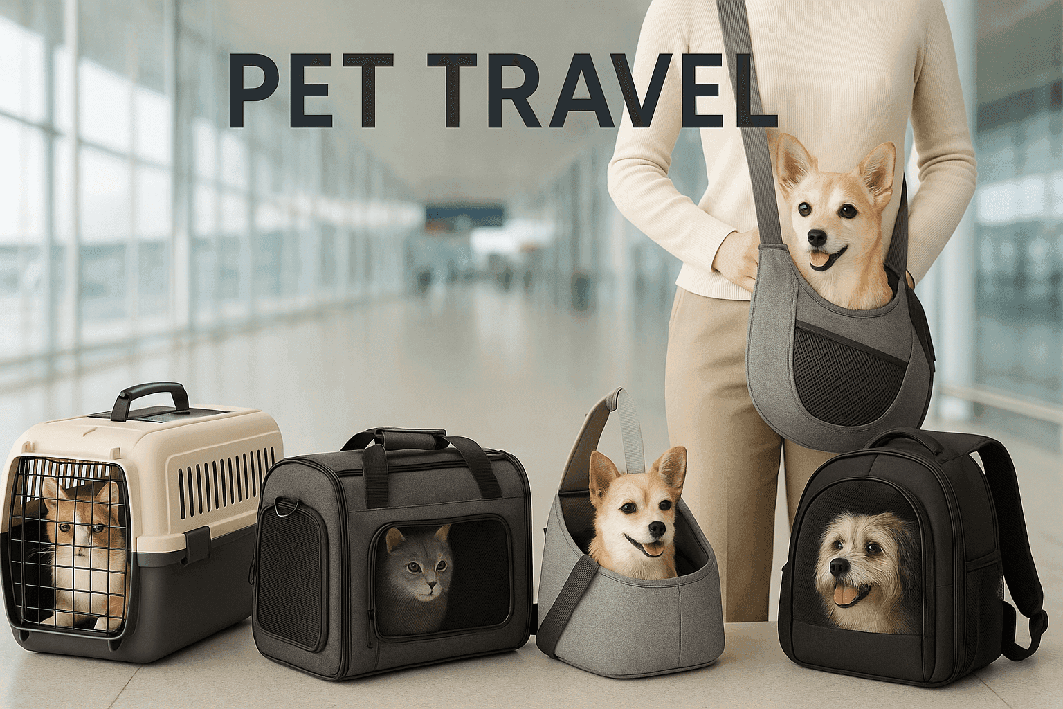Pet Carriers & Backpacks - Travel Solutions - Purrfect Pet Haven
