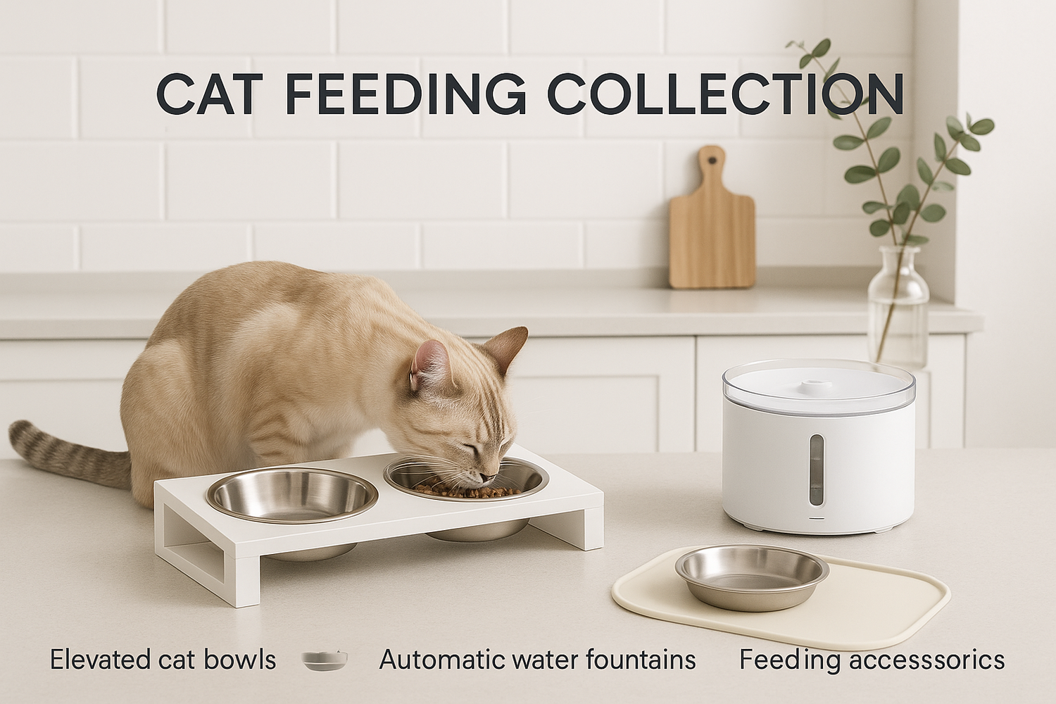 Cat Feeding & Bowls
