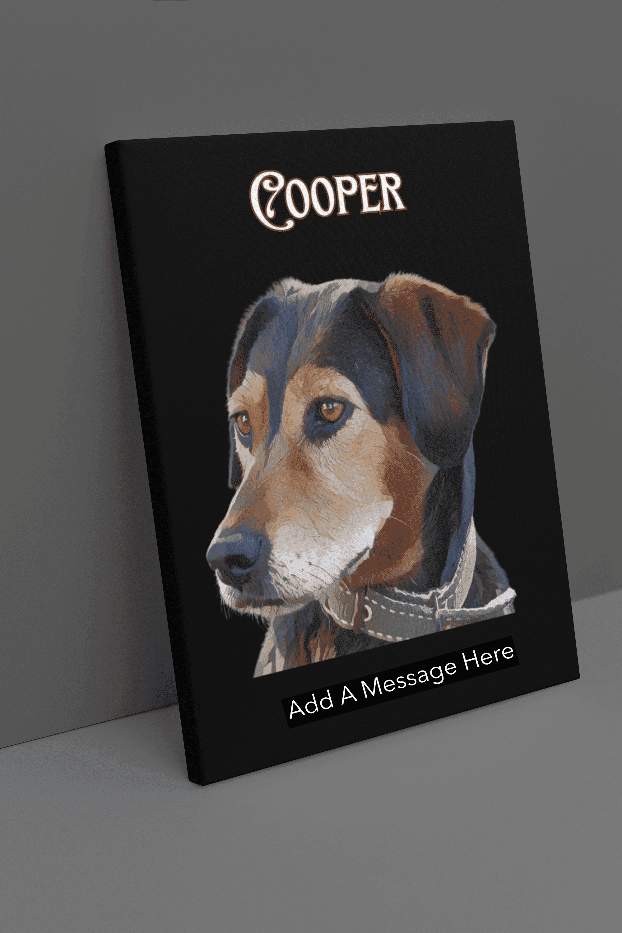 Canvas Cartoon Pet Prints - Vibrant & Whimsical Wall Art - Purrfect Pet Haven